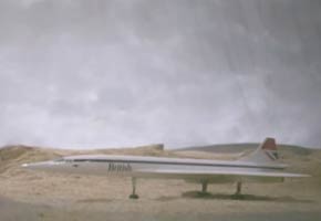 I may be wrong, but I don't think this is a real Concorde