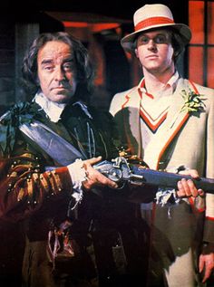 Richard Mace (Michael Robbins) and The Doctor (Peter Davison)