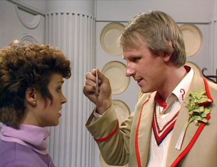 Giving Tegan the TARDIS key is just asking for trouble .....